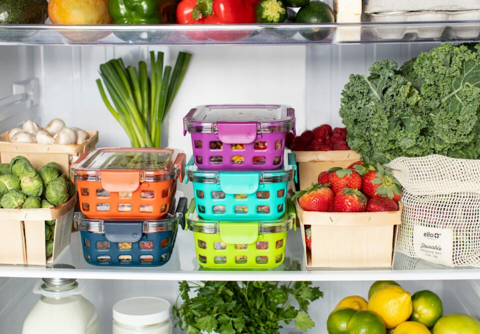 organización eficiente con los refrigeradores inteligentes