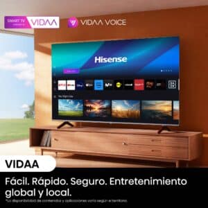 T.V. HISENSE 55A6N VIDAA Smart TV