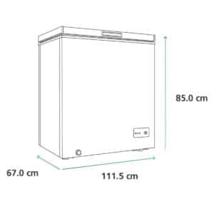 1200Wx1200H-Congelador-Horizontal-300L-Brutos-Blanco-Mabe-ALASKA300B4-Isometrico