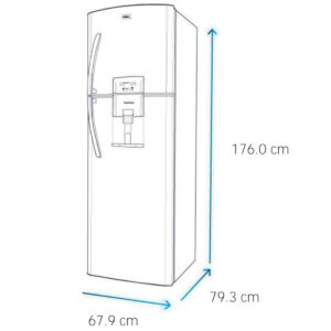 1200Wx1200H-F-Mabe-Refrigerador-421L-Black-RMP421FZCC-Isometrico