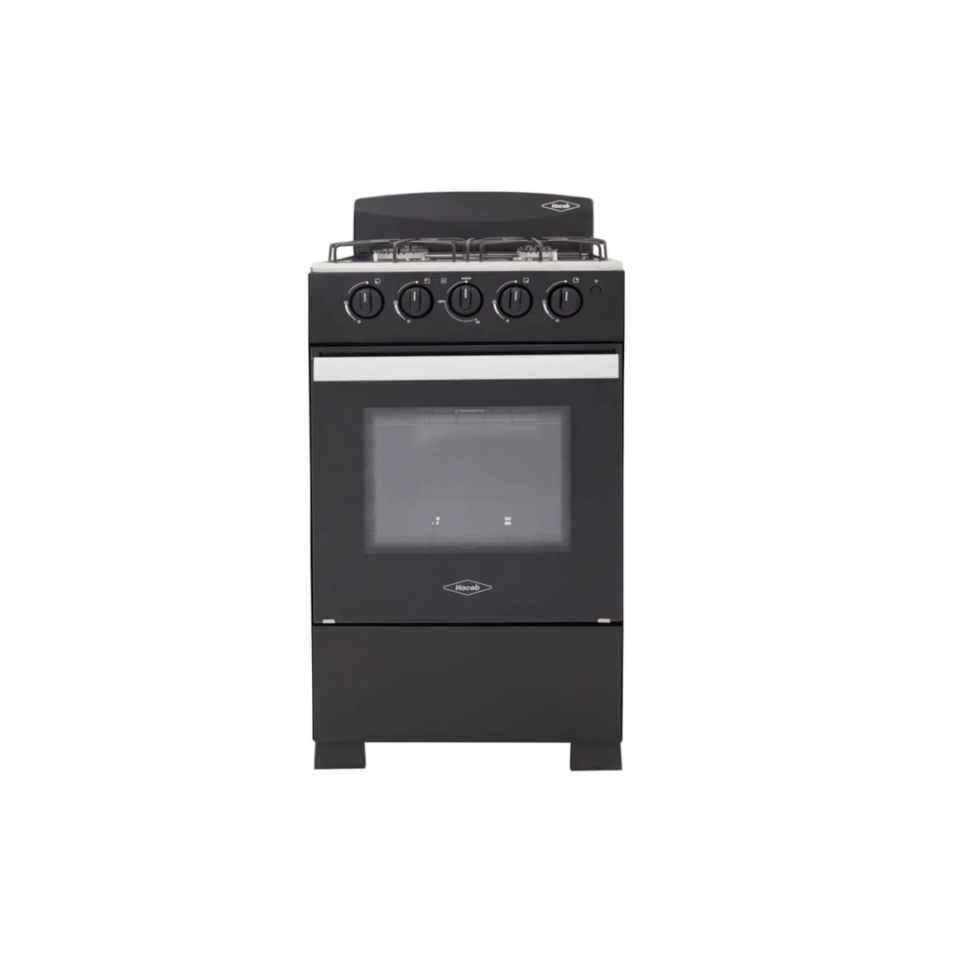Estufa romero Haceb 50cms gas propano negra