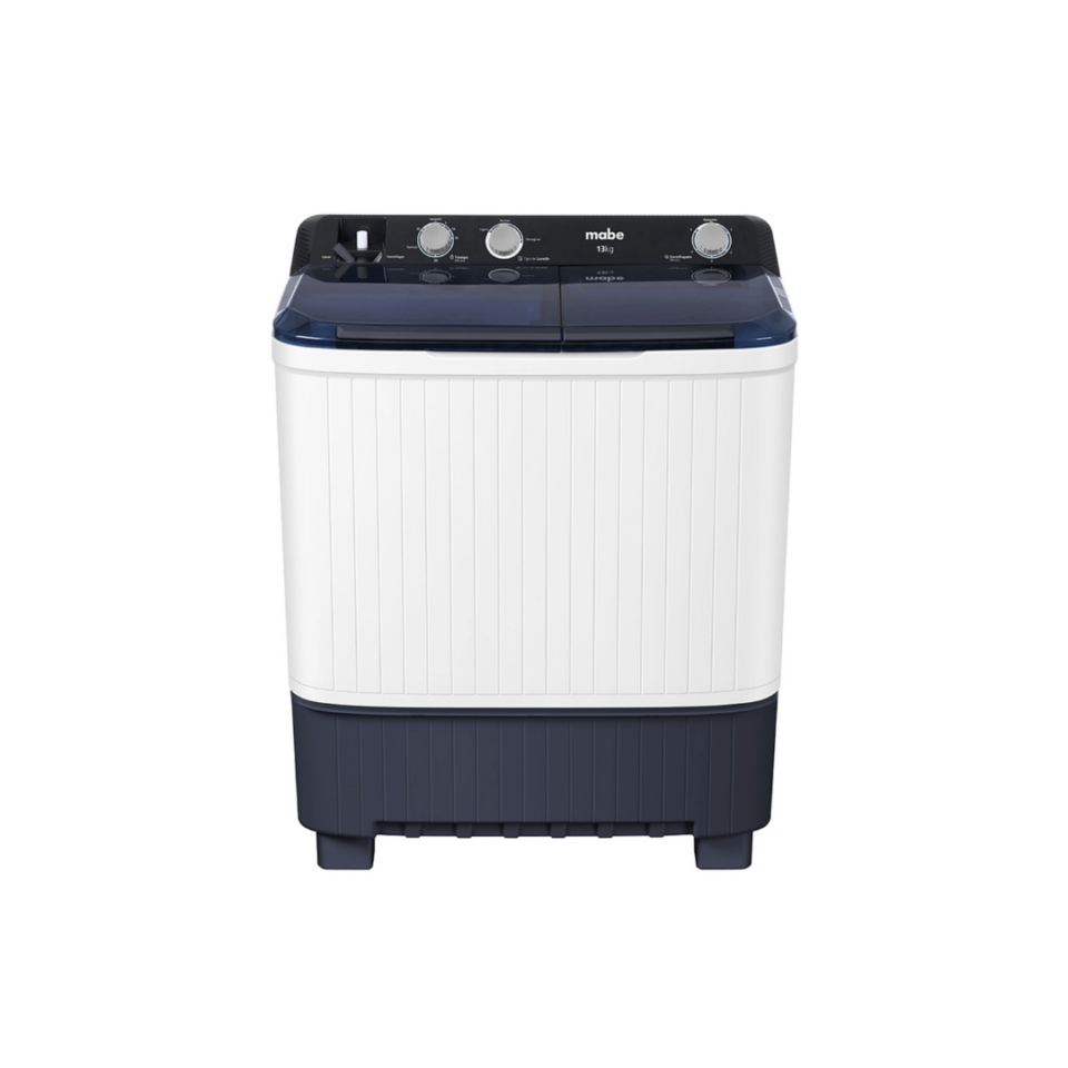 Lavadora Mabe 13 Kg Semiautomática Propela Blanca LMD-3123HBAB0
