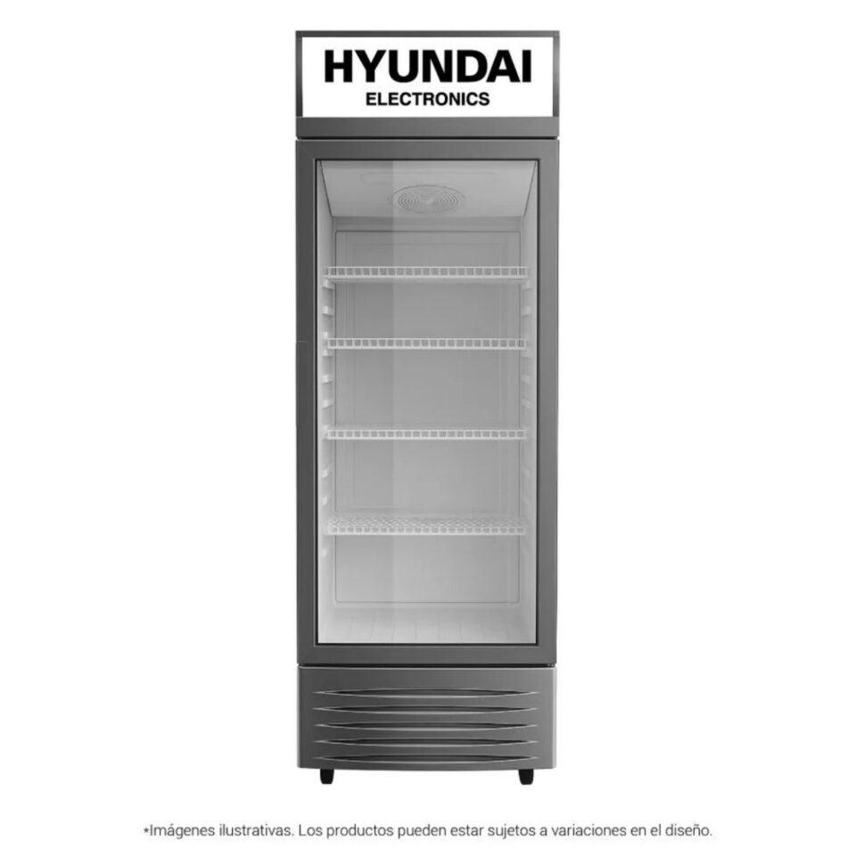 Nevera Vitrina HYUNDAI 330 Litros - HYVR330K