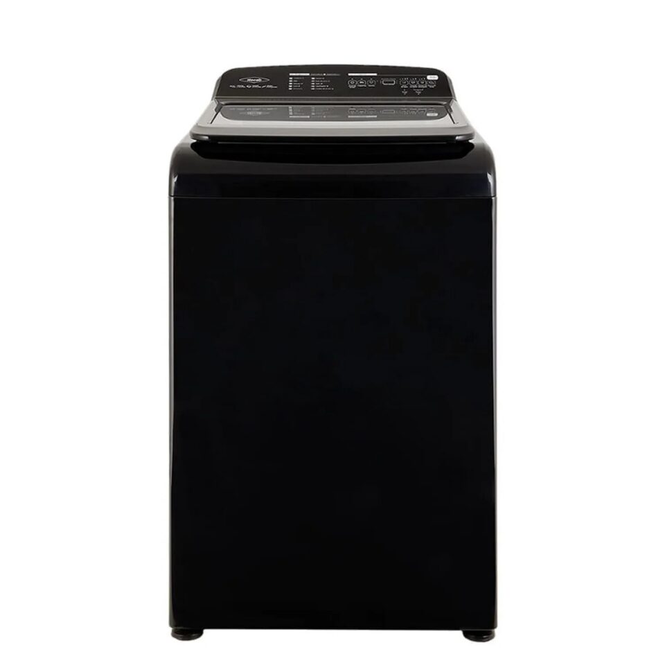 Lavadora Haceb 14 Kg Ivy Digital Carga Superior Negra LA14EVI16B-CC1HW