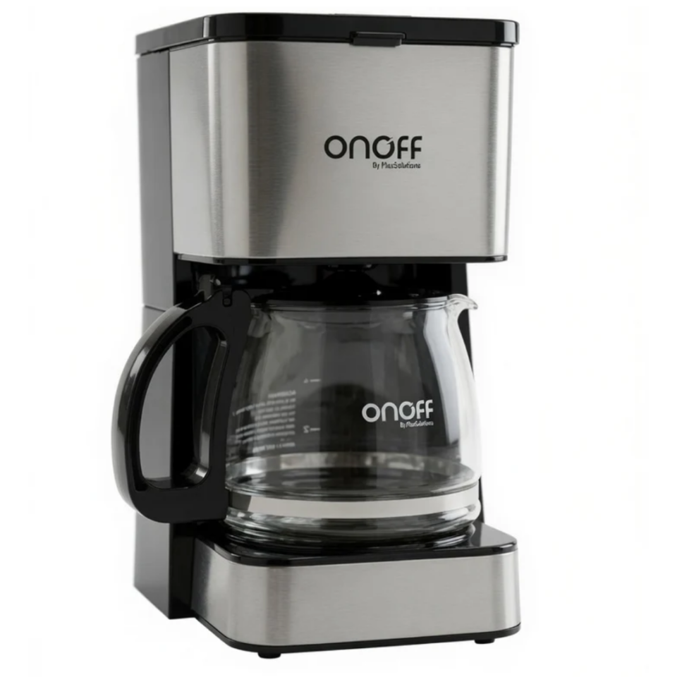 Cafetera Negra 750ML Onoff