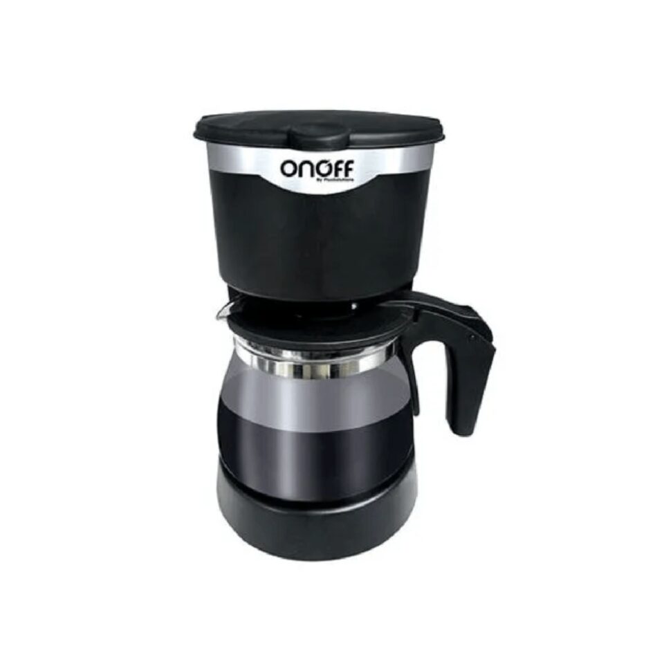 Cafetera Negra 650ML Onoff